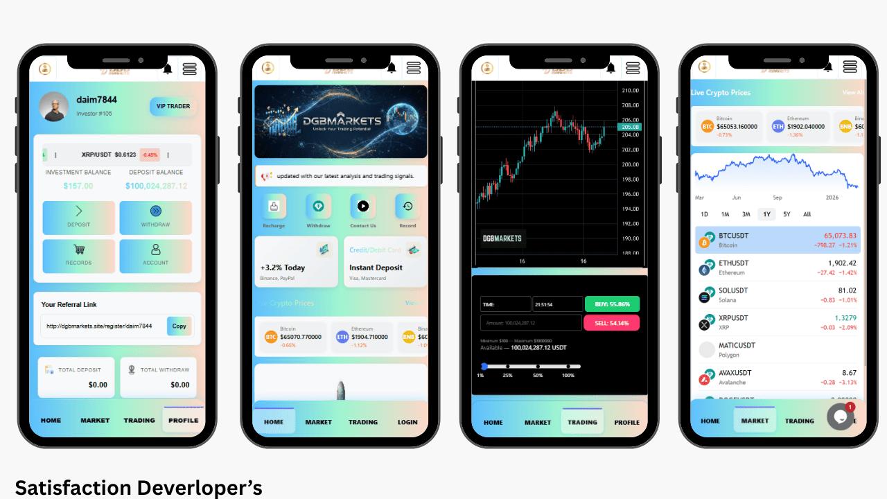 Trading Website With Chart Manipulation Feature